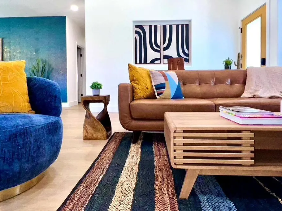 New! The Blue Cactus - Pool, Spa, Game Room Palm Springs